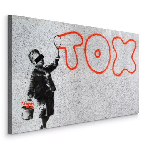 Tableau  Reproduction de Banksy Tox