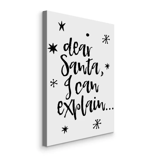 Tableau  Citation de Noël parmi les étoiles