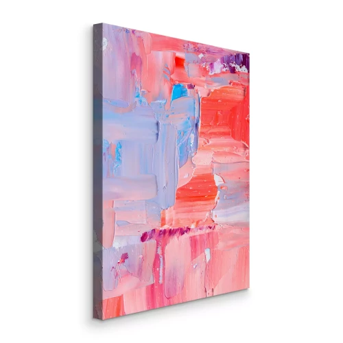 Tableau  Expression picturale dans des tons de rose