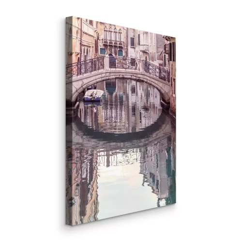Tableau  Canal de Venise avec pont
