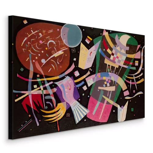 Tableau  Reproduction de la Composition X de Wassily Kandinsky
