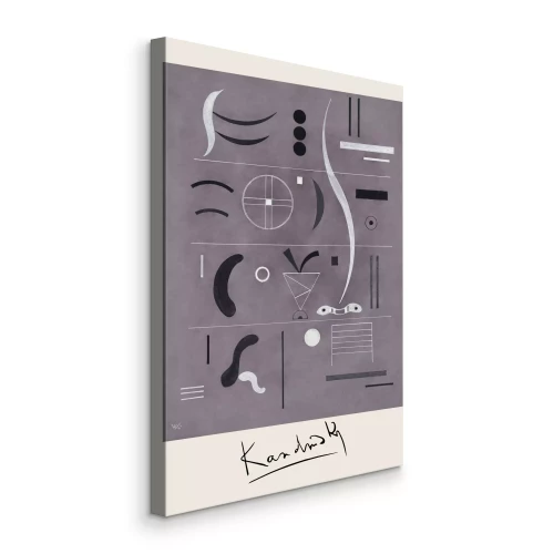 Tableau  Harmonie monochrome des formes