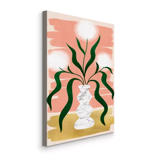 Tableau  Fleurs minimalistes dans un vase