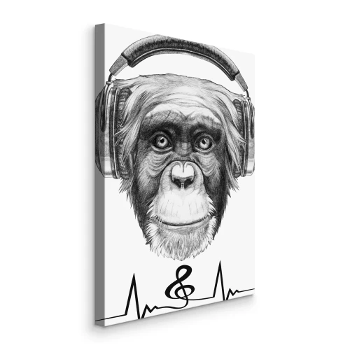 Tableau  Un petit portrait musical avec une note