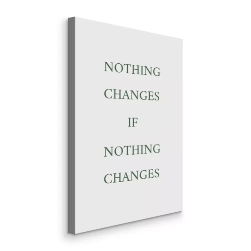 Tableau  Inscription concernant la nécessité d'agir