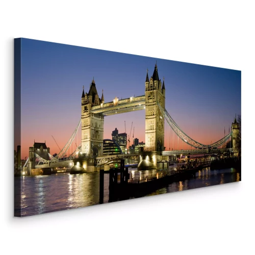 Tableau  Lumières du soir du Tower Bridge