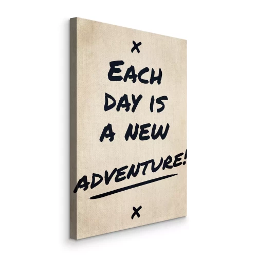 Tableau  Citation inspirante sur fond beige