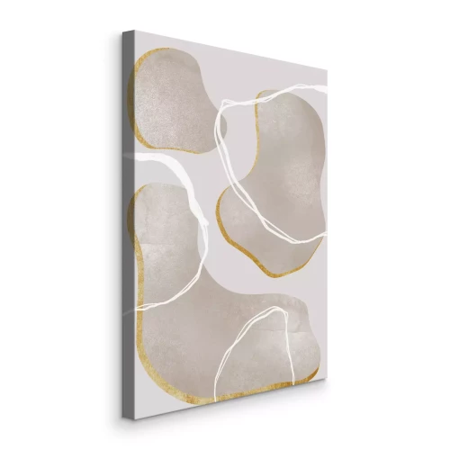 Tableau  Marbre gris abstrait avec des lignes