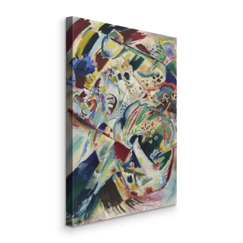 Tableau  Reproduction du tableau « Panneau pour Edwin R n° 4 » de Wassily Kandinsky