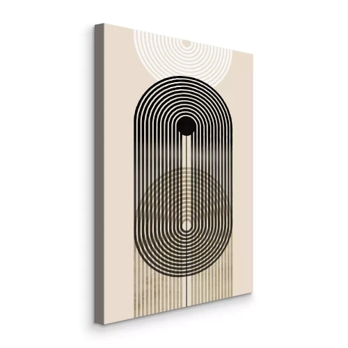 Tableau  Arches géométriques de style bohème