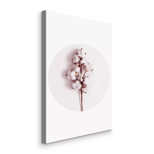 Tableau  Un brin de coton en cercle