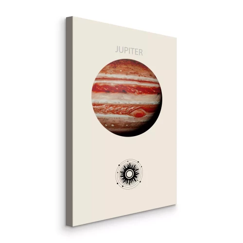 Tableau  Jupiter, la plus grande planète du système solaire