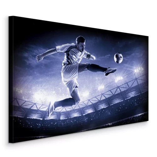 Tableau  Un tir au but pendant le match