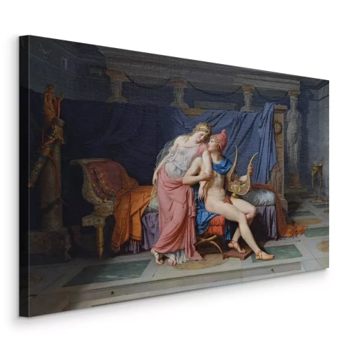 Tableau  Femme et homme avec une lyre