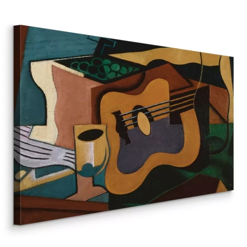 Tableau  La guitare classique parmi les formes