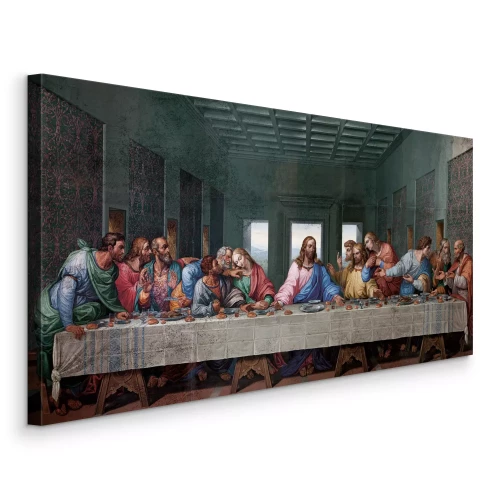 Tableau  Peinture religieuse de la Sainte Cène