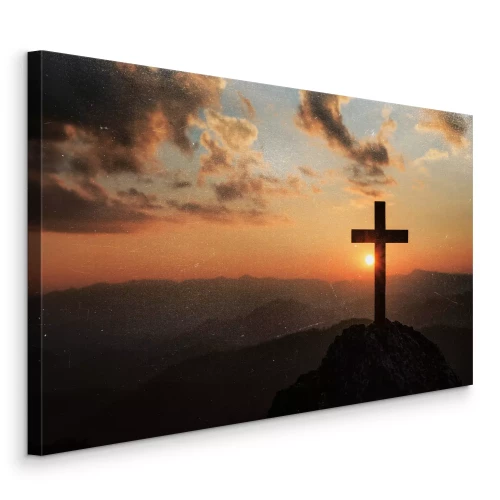 Tableau  Symboles de la foi chrétienne en haut