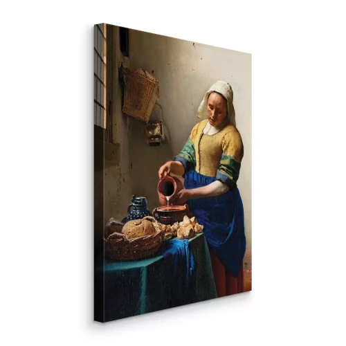 Tableau  Reproduction de La Laitière de Jan Vermeer
