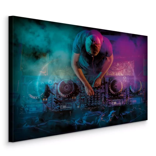 Tableau  Rythmes de club aux couleurs néon