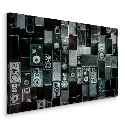 Tableau  Haut-parleurs vintage