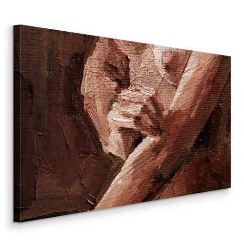 Tableau  Silhouette féminine peinte