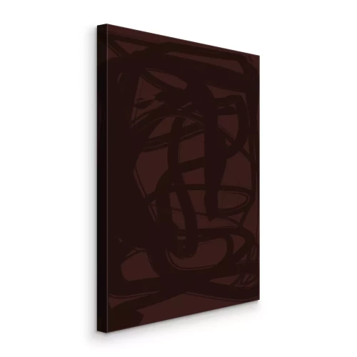 Tableau  Des stries sombres sur un fond brun