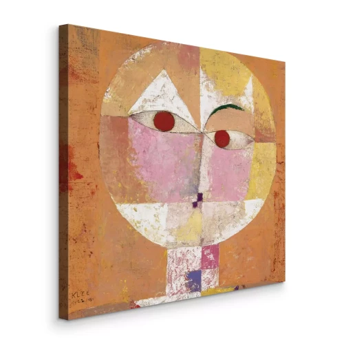 Tableau  Tête abstraite aux yeux rouges