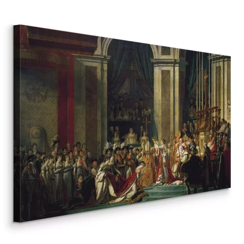 Tableau  La cérémonie solennelle du couronnement à l'autel