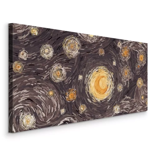 Tableau  Ciel nocturne magique avec la lune