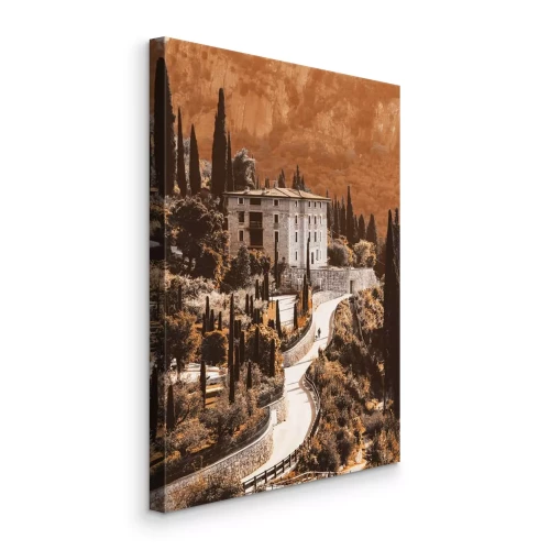 Tableau  Maison rustique dans les collines toscanes