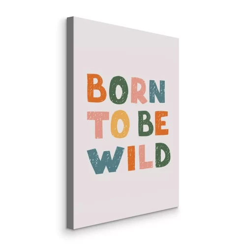 Tableau  Des lettres colorées et joyeuses formant une inscription