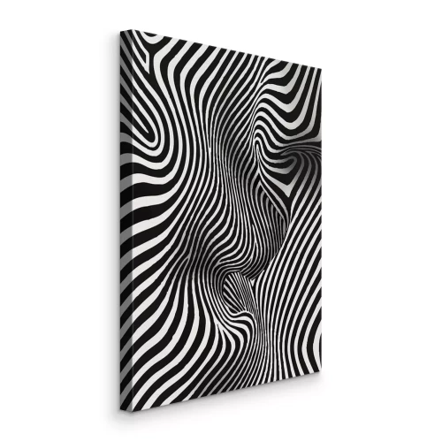 Tableau  Hypnose des lignes de vue fluides