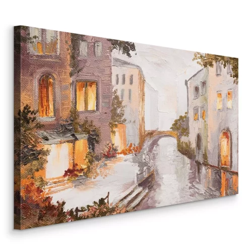 Tableau  Vues pittoresques des bâtiments vénitiens