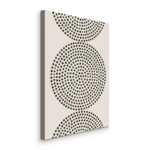 Tableau  Des coups formant des cercles