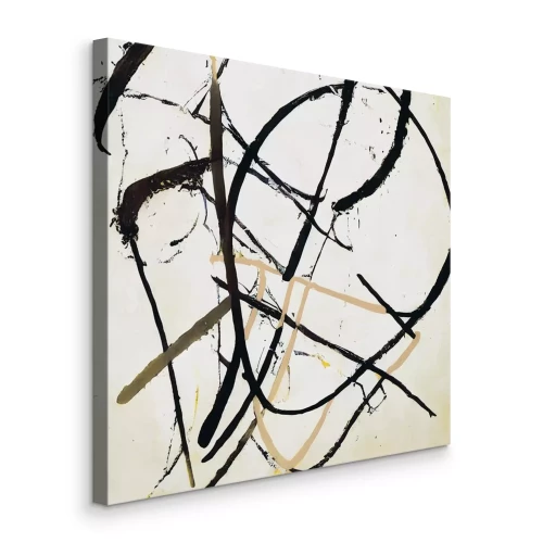 Tableau  Rayures dynamiques blanches et noires