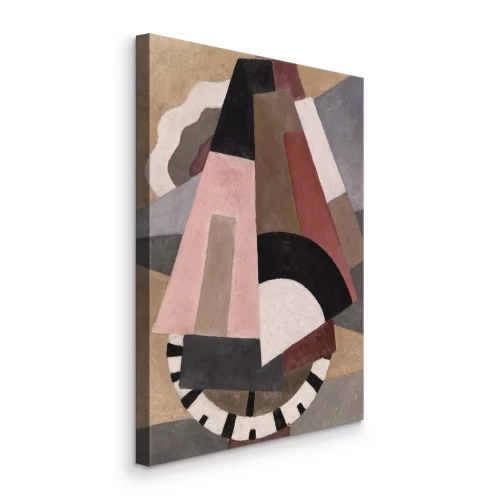 Tableau  Formes géométriques dans le paysage de l'imagination