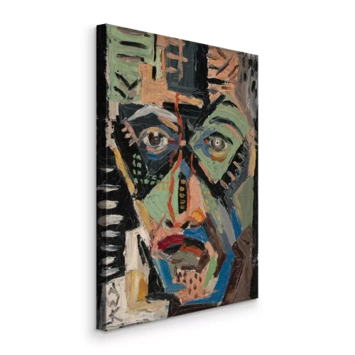 Tableau  Portrait abstrait d'un visage humain (ombre)