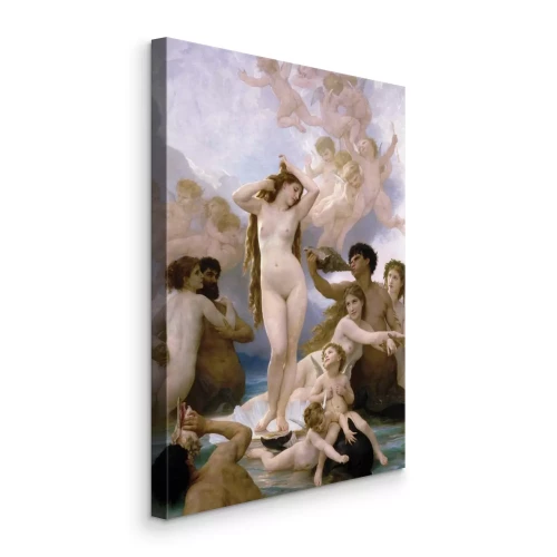 Tableau  La déesse de la beauté sur un coquillage dans l'eau