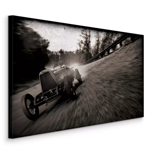 Tableau  L'histoire du rallye de voitures anciennes