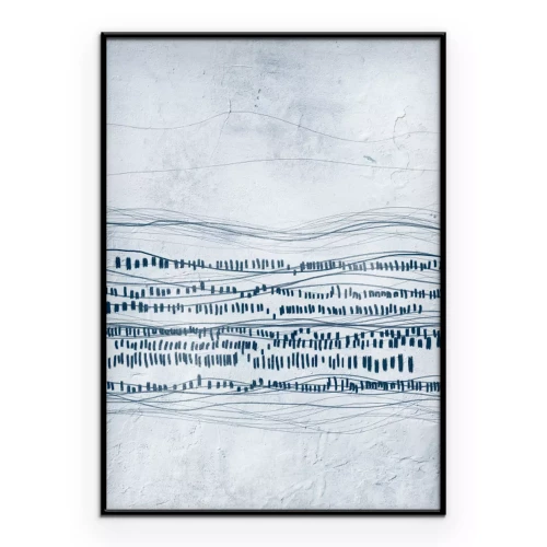 Poster  Lignes nautiques minimalistes sur fond clair