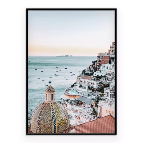 Poster  Vue sur la côte amalfitaine