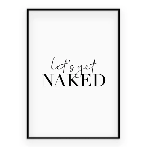 Poster  Citation minimaliste sur fond blanc