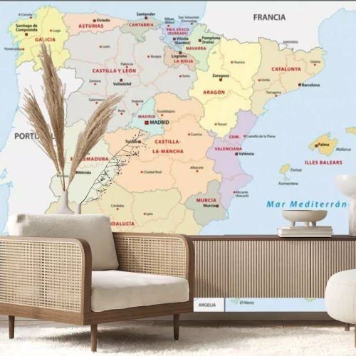 Papier peint  Administrativement Espagne