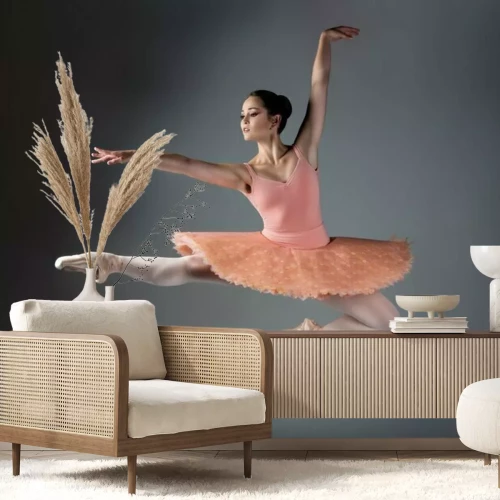 Papier peint  Ballerine en saut