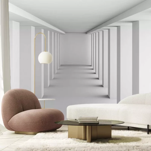 Papier peint  Illusion effet de profondeur