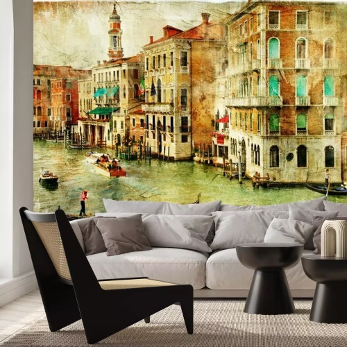 Papier peint  Venise telle une peinture