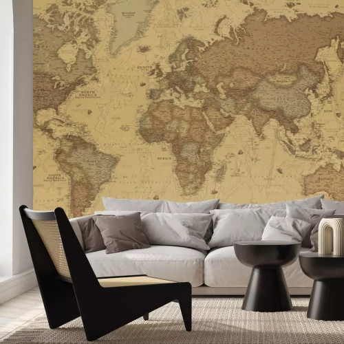 Papier peint  Ancienne carte du monde antique