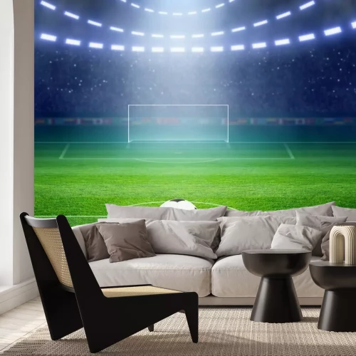 Papier peint  Projecteurs sur le ballon