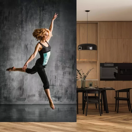 Papier peint  Danseuse de ballet moderne