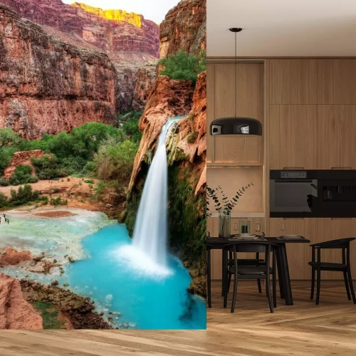 Papier peint  Chute d'eau dans le Grand Canyon